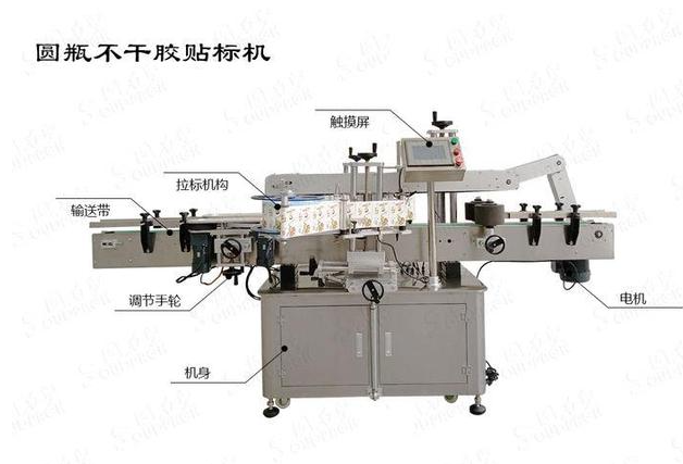 圆瓶不干胶贴标机的具体介绍